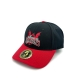 Ice Dragons - Curved-Cap - schwarz/rot - Logo - 55cm