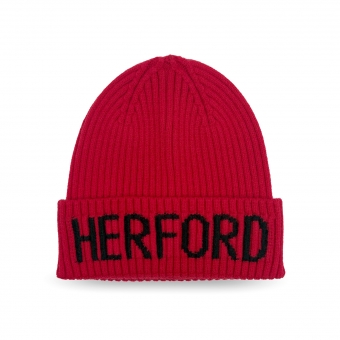 Ice Dragons - Mütze Grobstrick - rot - HERFORD