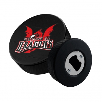 Ice Dragons - Flaschenöffner - Eishockeypuck