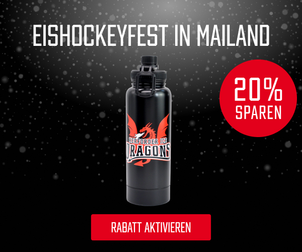 Ice Dragons - Trinkflasche schwarz - Logo - Edelstahl